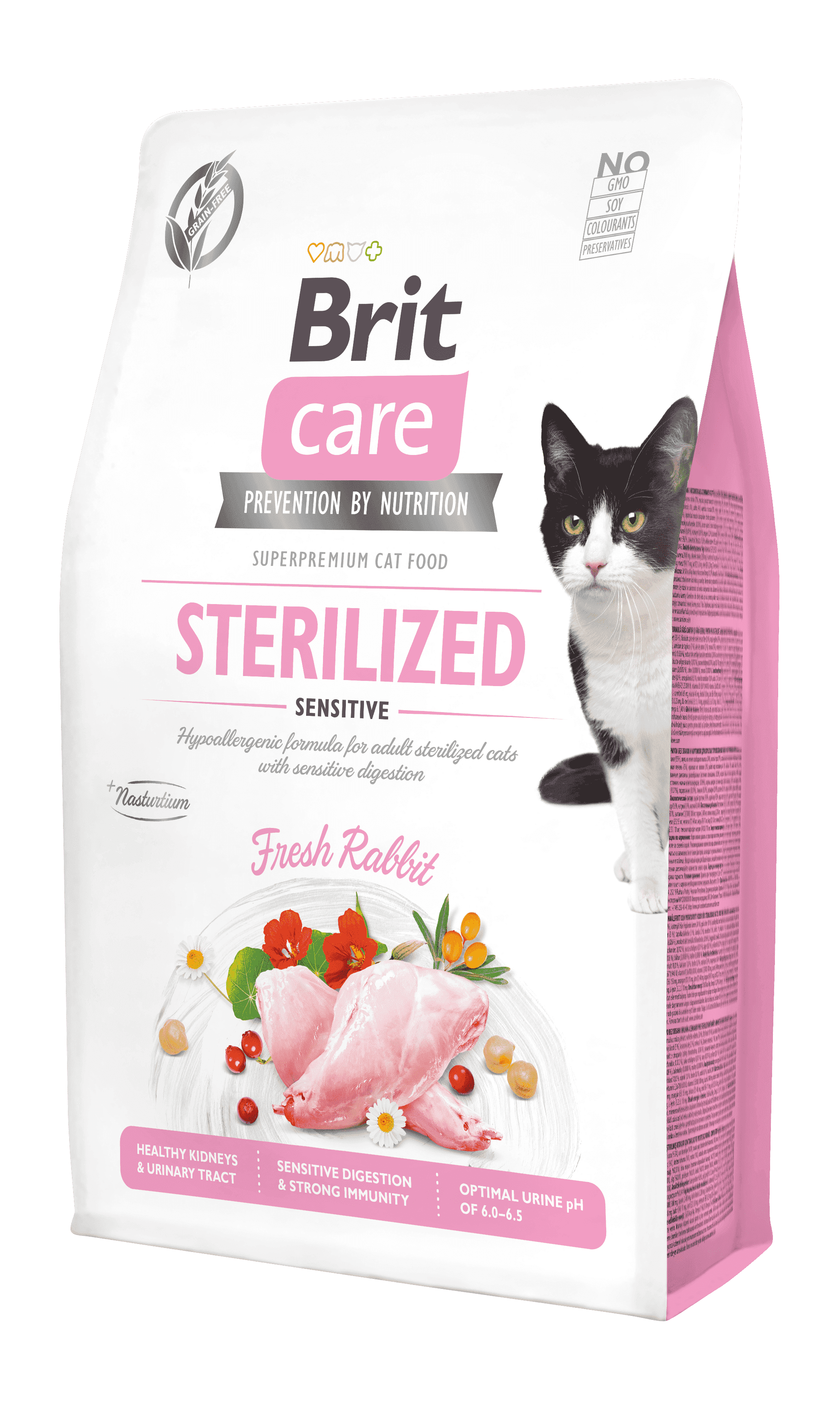 Brit Care Cat Sterilized Sensitive - Fresh Rabbit
